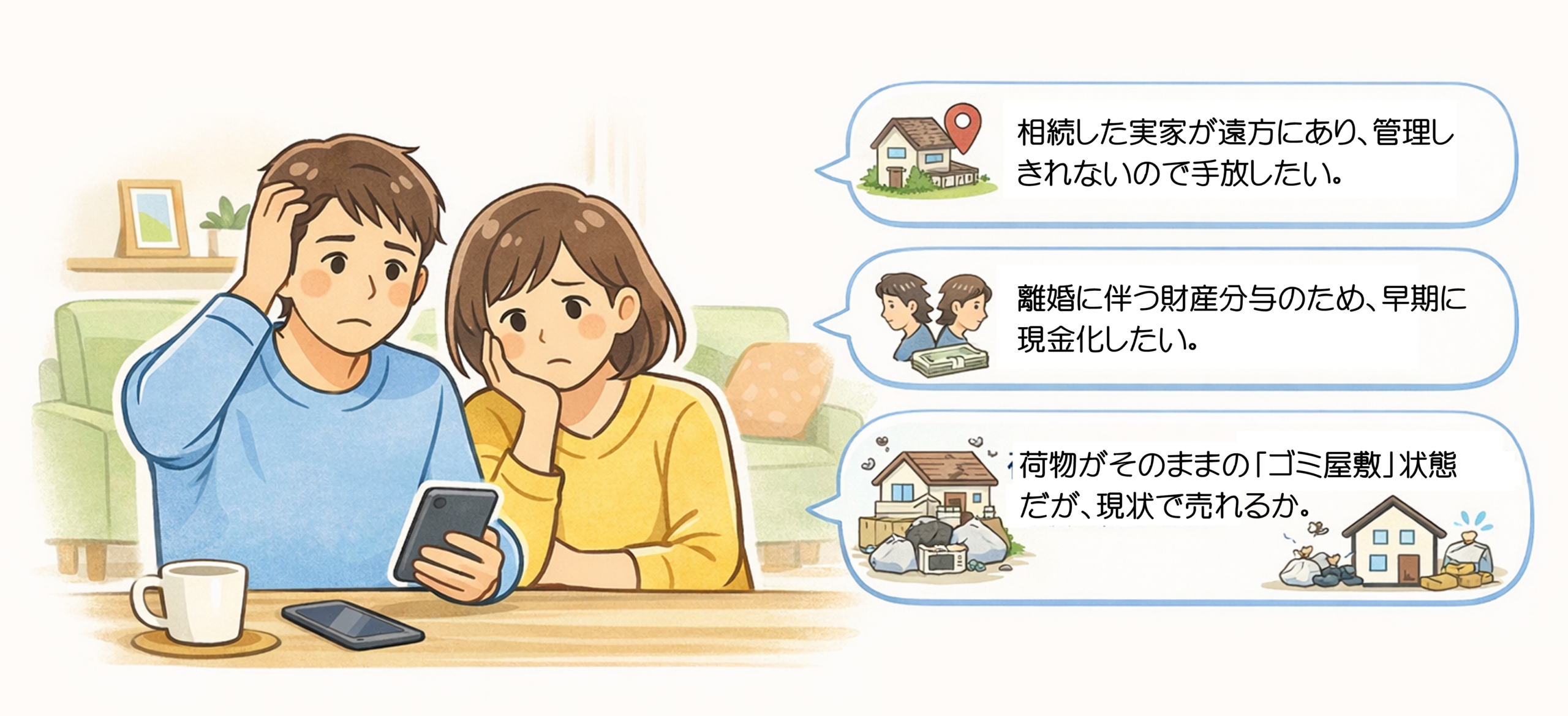 相続・離婚・空き家